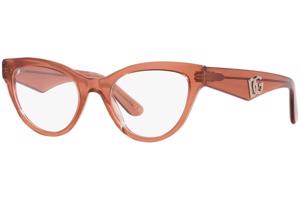 Dolce & Gabbana DG3372 3411 L (52) Barna Férfi Dioptriás szemüvegek