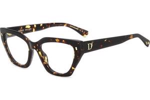 Dsquared2 D20117 086 ONE SIZE (53) Havana Férfi Dioptriás szemüvegek
