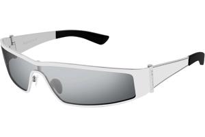 Alexander McQueen AM0491S 002 ONE SIZE (99) Ezüst Unisex Napszemüvegek