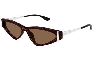 Alexander McQueen AM0493S 002 ONE SIZE (57) Havana Férfi Napszemüvegek