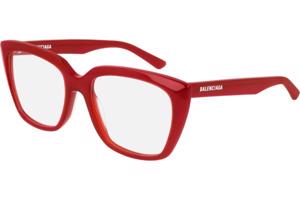 Balenciaga BB0062O 004 ONE SIZE (53) Vörös Férfi Dioptriás szemüvegek