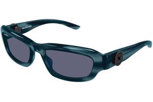 Balenciaga BB0409S 003 ONE SIZE (58) Kék Unisex Napszemüvegek