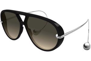 Bottega Veneta BV1273S 010 ONE SIZE (63) Fekete Férfi Napszemüvegek