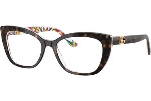Dolce & Gabbana DG3398 3217 M (52) Havana Férfi Dioptriás szemüvegek