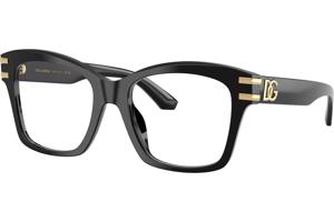 Dolce & Gabbana DG3419 501 M (52) Fekete Férfi Dioptriás szemüvegek