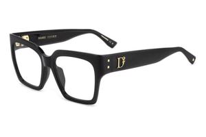 Dsquared2 D20151/G 807 ONE SIZE (55) Fekete Férfi Dioptriás szemüvegek