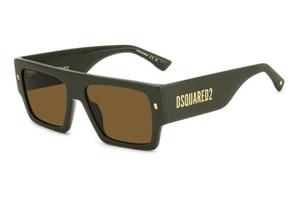 Dsquared2 D20165/S 1ED/70 ONE SIZE (57) Zöld Női Napszemüvegek