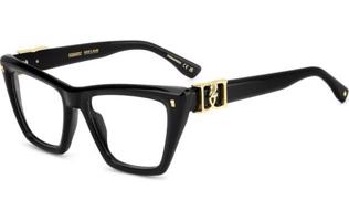 Dsquared2 D20172 807 ONE SIZE (53) Fekete Férfi Dioptriás szemüvegek
