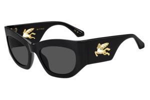 Etro ETRO0074/G/S 807/IR ONE SIZE (55) Fekete Férfi Napszemüvegek