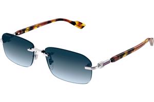Gucci GG1221S 007 ONE SIZE (56) Ezüst Unisex Napszemüvegek