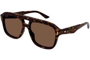 Gucci GG1263S 006 ONE SIZE (57) Havana Női Napszemüvegek