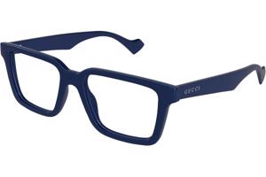 Gucci GG1729O 007 ONE SIZE (56) Kék Női Dioptriás szemüvegek