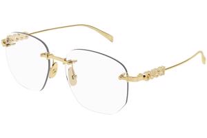 Gucci GG1806O 002 ONE SIZE (54) Arany Férfi Dioptriás szemüvegek