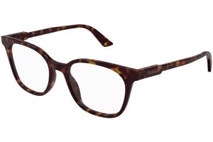 Gucci GG1821O 002 ONE SIZE (51) Havana Női Dioptriás szemüvegek