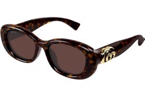 Gucci GG1829SK 002 ONE SIZE (53) Havana Férfi Napszemüvegek
