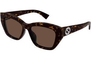 Gucci GG1844SA 002 ONE SIZE (55) Havana Férfi Napszemüvegek