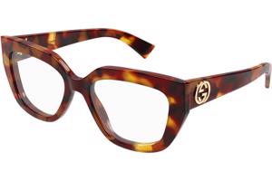 Gucci GG1847O 002 ONE SIZE (53) Havana Férfi Dioptriás szemüvegek