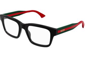 Gucci GG1865O 007 ONE SIZE (54) Fekete Unisex Dioptriás szemüvegek