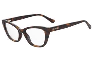 Love Moschino MOL636 05L ONE SIZE (52) Havana Férfi Dioptriás szemüvegek