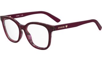 Love Moschino MOL655 8CQ ONE SIZE (53) Vörös Férfi Dioptriás szemüvegek