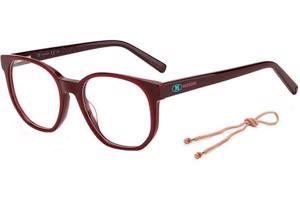 M Missoni MMI0074 B3V ONE SIZE (52) Vörös Férfi Dioptriás szemüvegek