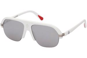 Moncler Lodge ML0267 21C ONE SIZE (57) Fehér Női Napszemüvegek
