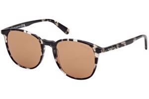Moncler ML0189 55E ONE SIZE (52) Havana Unisex Napszemüvegek