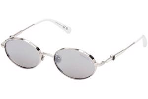 Moncler ML0224 16C ONE SIZE (52) Ezüst Unisex Napszemüvegek