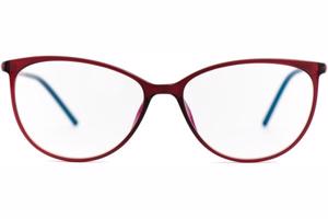 OiO by eyerim Elara Red blue-light [non-prescription] Polarized ONE SIZE (54) Vörös Férfi Dioptriás szemüvegek