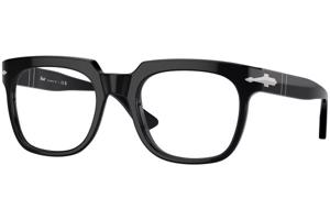 Persol PO3325V 95 M (50) Fekete Unisex Dioptriás szemüvegek