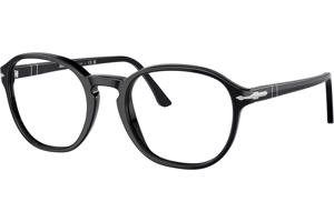 Persol PO3343V 95 M (51) Fekete Unisex Dioptriás szemüvegek