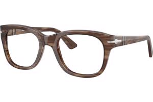 Persol PO3372V 1208 L (53) Barna Unisex Dioptriás szemüvegek