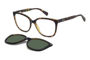 Polaroid PLD6229/CS 086/UC Polarized ONE SIZE (55) Havana Férfi Dioptriás szemüvegek