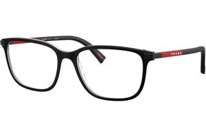 Prada Linea Rossa PS02RV 03I1O1 L (56) Fekete Női Dioptriás szemüvegek