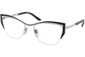 Prada PR63YV GAQ1O1 M (52) Ezüst Férfi Dioptriás szemüvegek