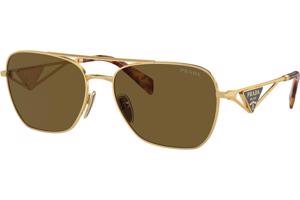 Prada PRA50S 5AK01T ONE SIZE (59) Arany Férfi Napszemüvegek