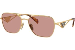 Prada PRA50S 5AK08M ONE SIZE (59) Arany Férfi Napszemüvegek
