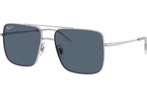 Ray-Ban Ari RB3758 003/2V Polarized L (56) Ezüst Unisex Napszemüvegek