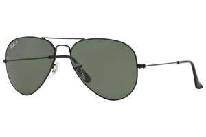Ray-Ban Aviator Classic RB3025 002/58 Polarized S (55) Fekete Unisex Napszemüvegek