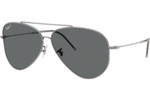 Ray-Ban Aviator Reverse RBR0101S 004/81 Polarized L (62) Ezüst Unisex Napszemüvegek