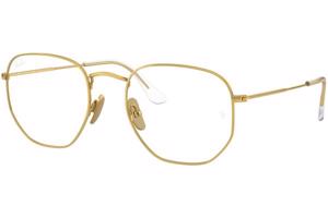 Ray-Ban Hexagonal Titanium Collection RX8148V 1225 L (54) Arany Unisex Dioptriás szemüvegek