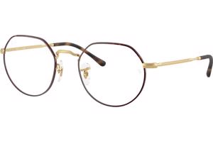 Ray-Ban Jack RX6465 3188 M (49) Havana Unisex Dioptriás szemüvegek