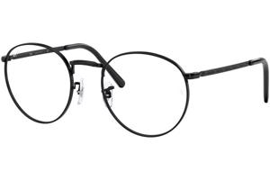 Ray-Ban New Round RX3637V 2509 S (47) Fekete Unisex Dioptriás szemüvegek