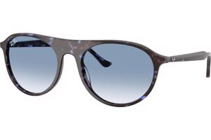 Ray-Ban RB2215 14303F L (59) Fekete Unisex Napszemüvegek