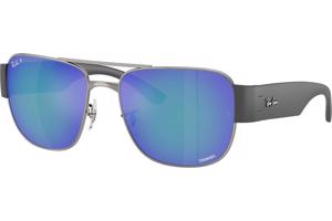 Ray-Ban RB3756CH 004/4L Polarized L (59) Ezüst Unisex Napszemüvegek