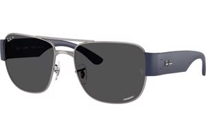 Ray-Ban RB3756CH 004/K8 Polarized L (59) Ezüst Unisex Napszemüvegek
