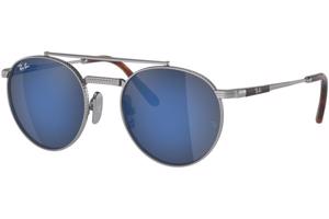 Ray-Ban Round II Titanium Titanium Collection RB8237 3139O4 L (53) Ezüst Unisex Napszemüvegek