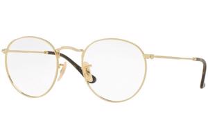 Ray-Ban Round Metal Classic RX3447V 2500 L (53) Arany Unisex Dioptriás szemüvegek