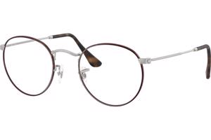 Ray-Ban Round Metal Classic RX3447V 3194 S (47) Havana Unisex Dioptriás szemüvegek
