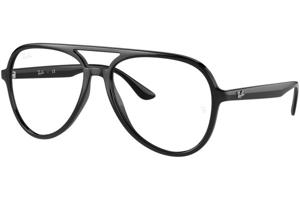 Ray-Ban RX4376V 2000 M (55) Fekete Unisex Dioptriás szemüvegek
